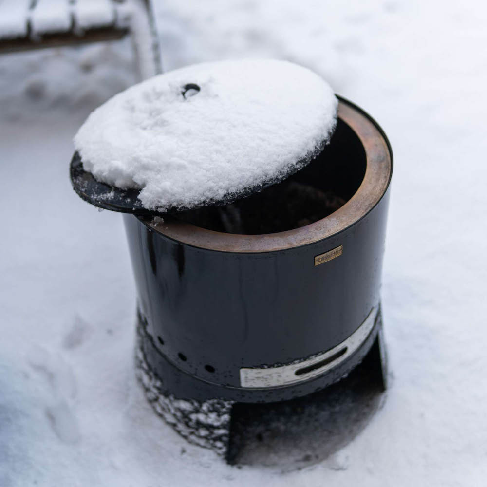 Espegard Pilar lock 50 cm till eldtunna svart