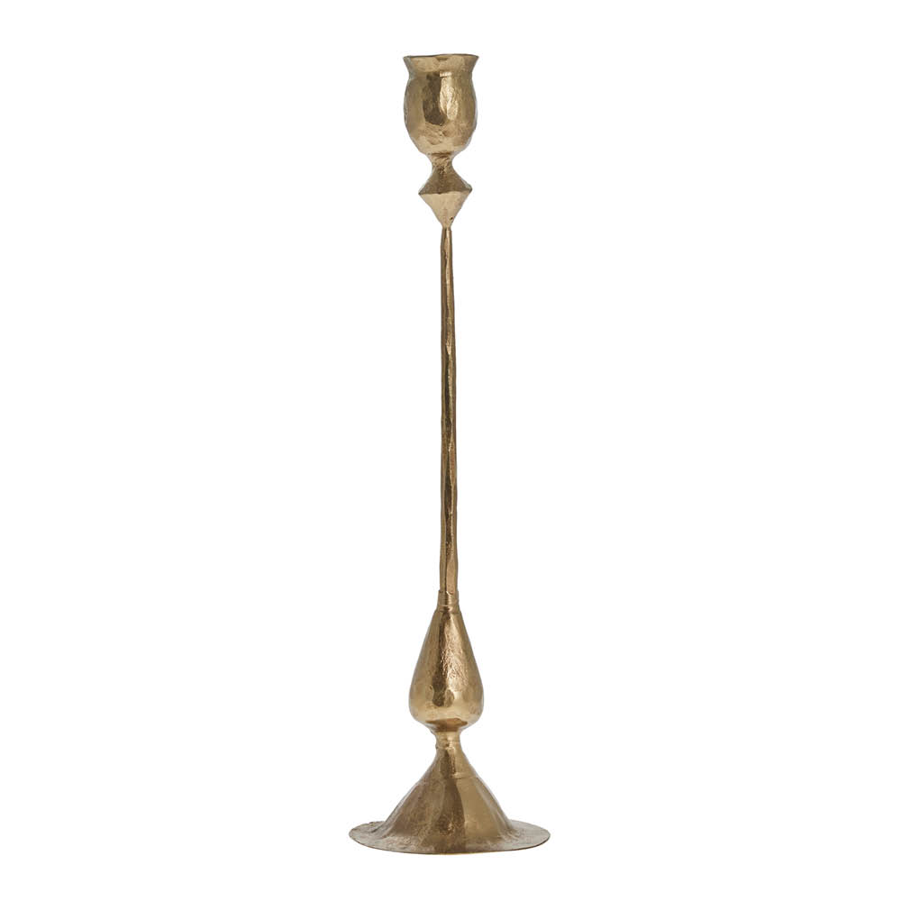 Lene Bjerre Ingrid lysestake 33,5 cm lys gull