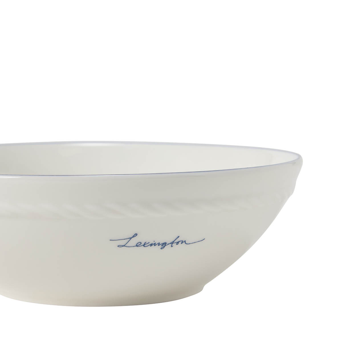 Lexington Icons skål 15,5 cm 4-pack vit/blå