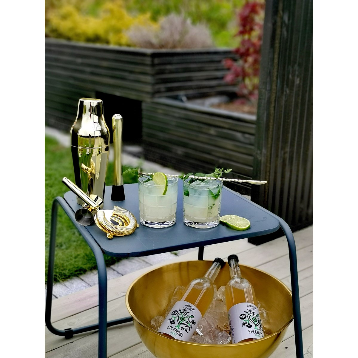 Modern House Sontell cocktailsil gull