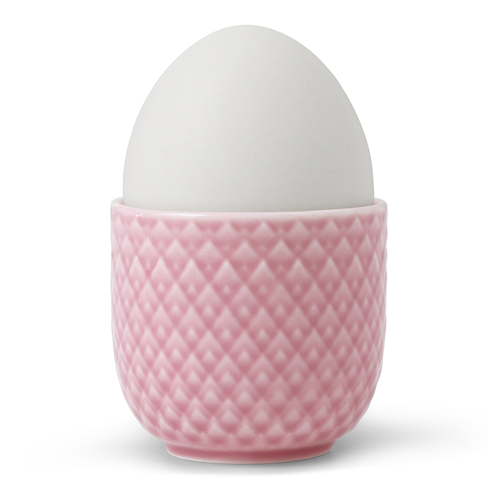 Lyngby Porcelæn Rhombe Color Munakuppi 5 cm Vaaleanpunainen
