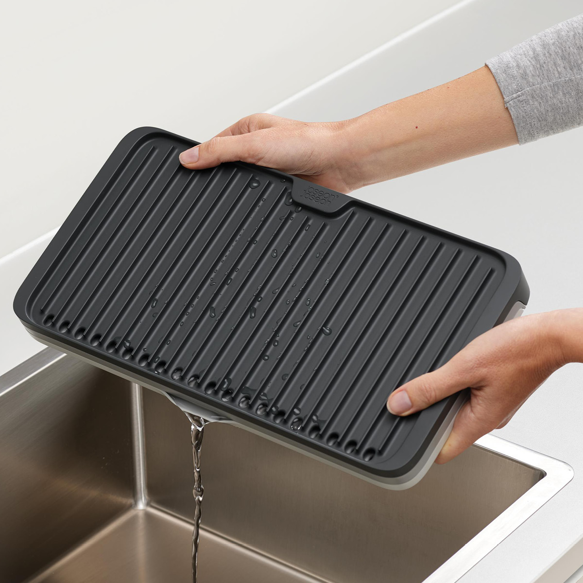 Joseph Joseph Tørkematte 36x20 cm grå