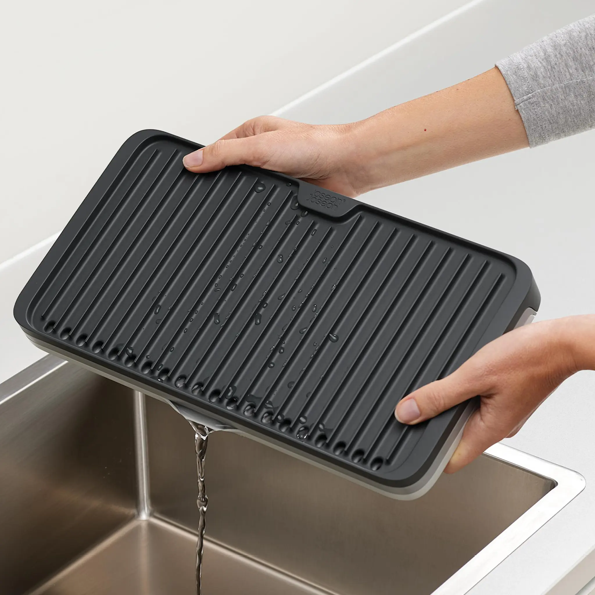 Joseph Joseph Tier Tiskimatto 36x20 cm Harmaa