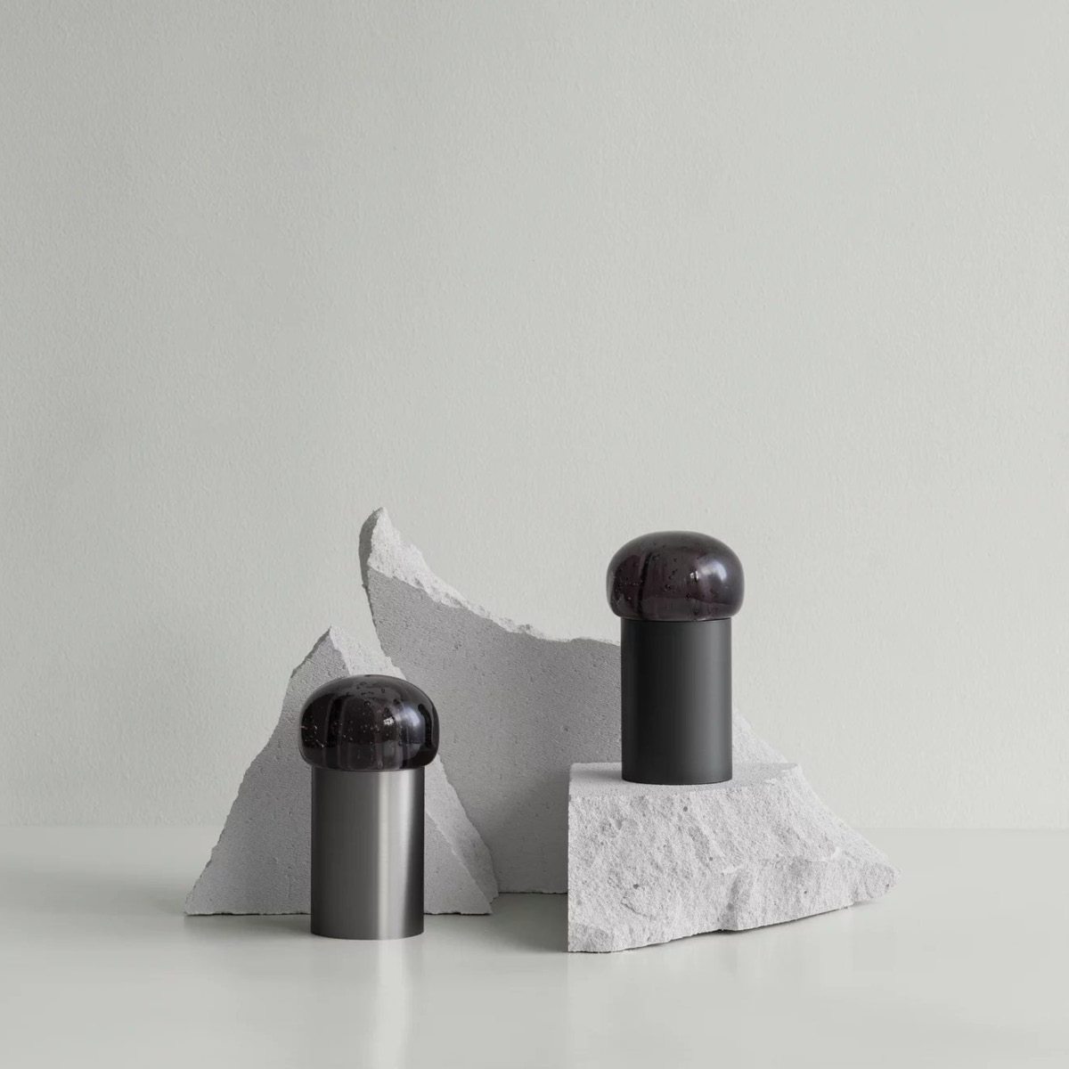 Blomus Iris LED Valaisin 18 cm Silver Metal