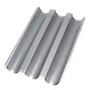 Baguetteplåt för 3 baguetter 37x24 cm