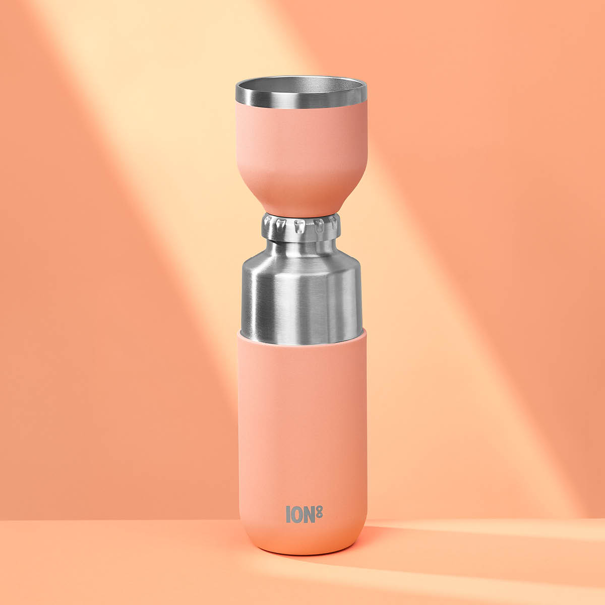 ION8 Luma termosflaska med kopp 0,7 L coral