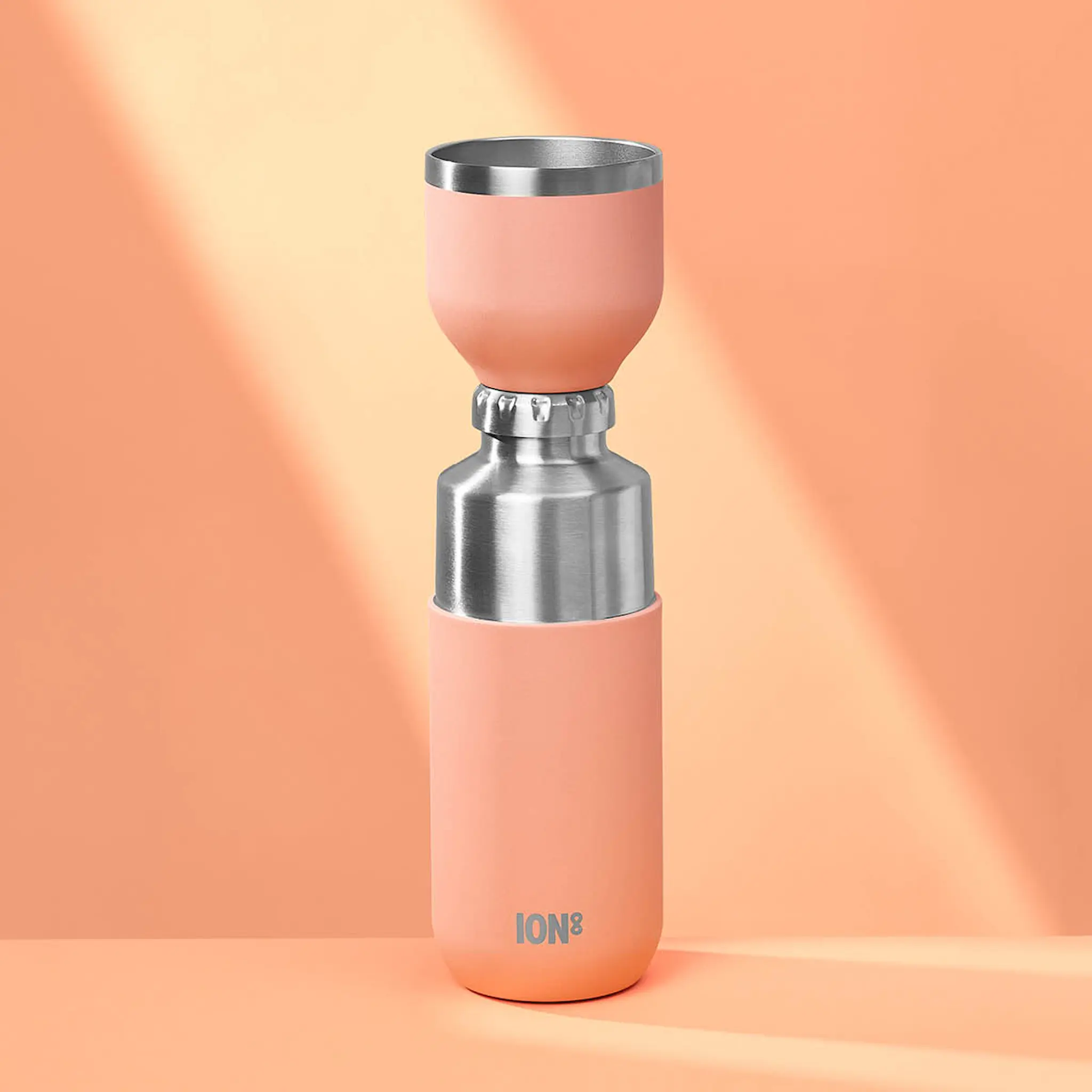 ION8 Luma termosflaska med kopp 0,7 L coral