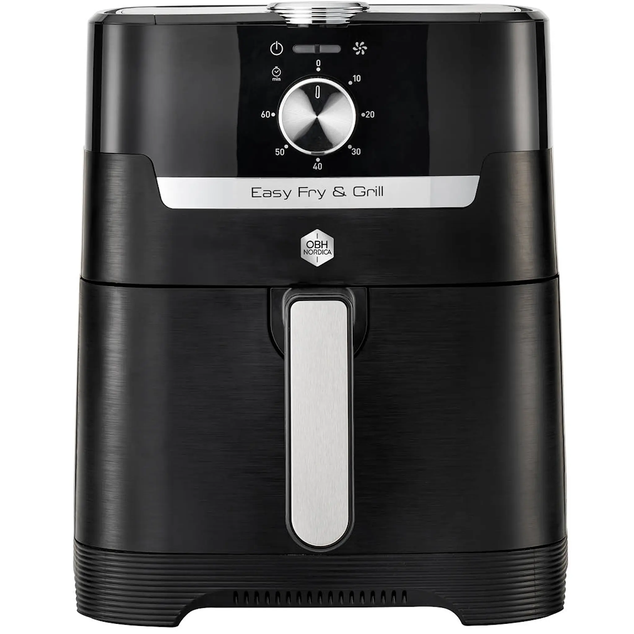 OBH Nordica Easy Fryer Classic 2-in-1 Airfryer Musta
