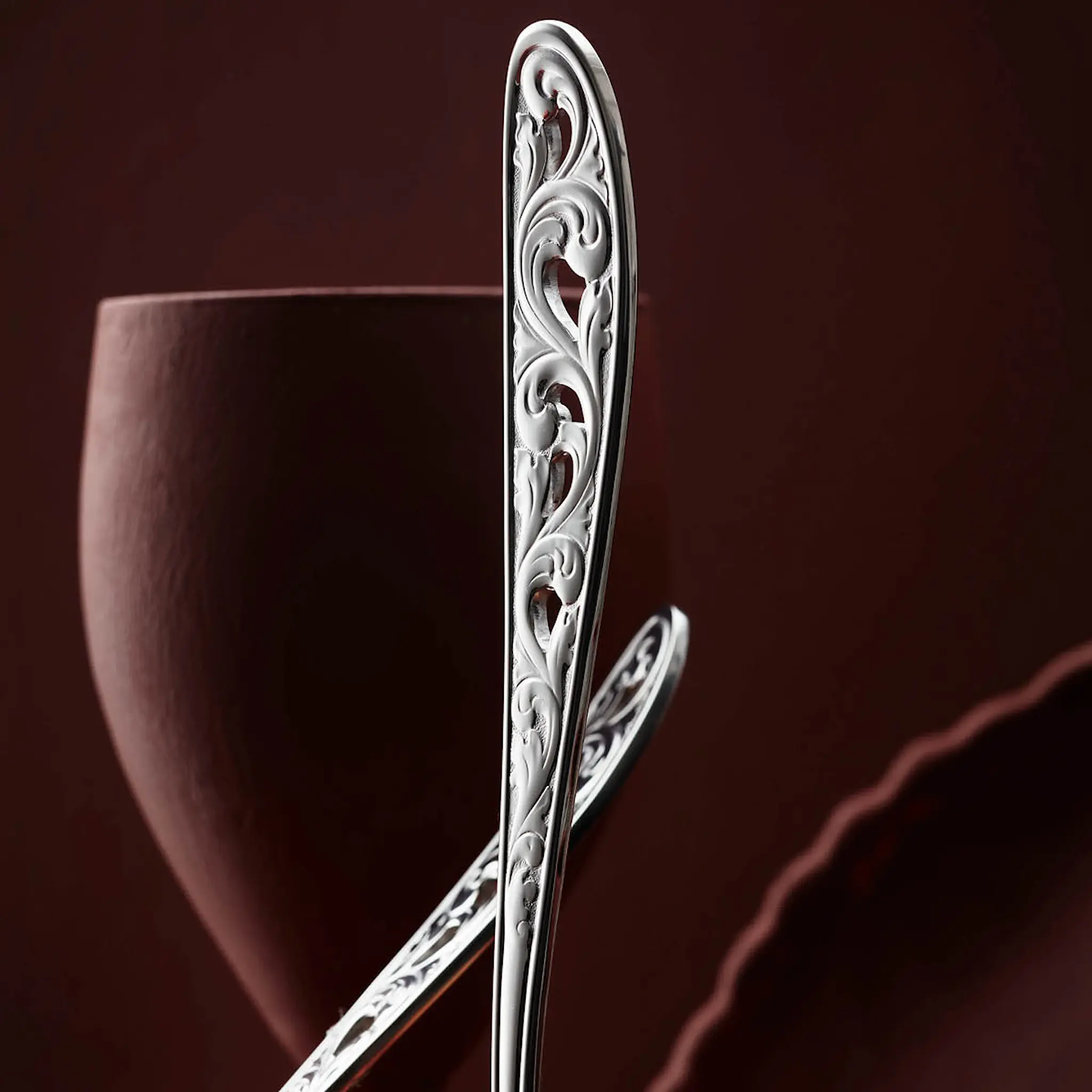 Hardanger bestikk Kristin Tarjoiluvälineet 22,3 cm