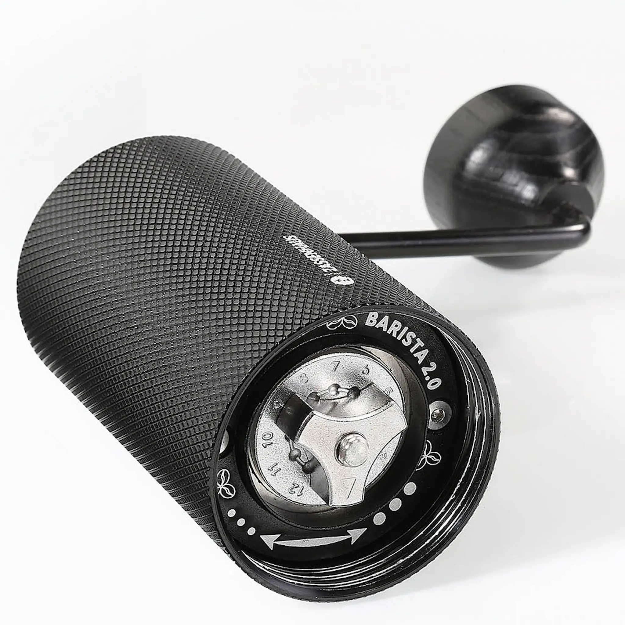 Zassenhaus Barista 2.0 Kahvimylly 18,5 cm Musta