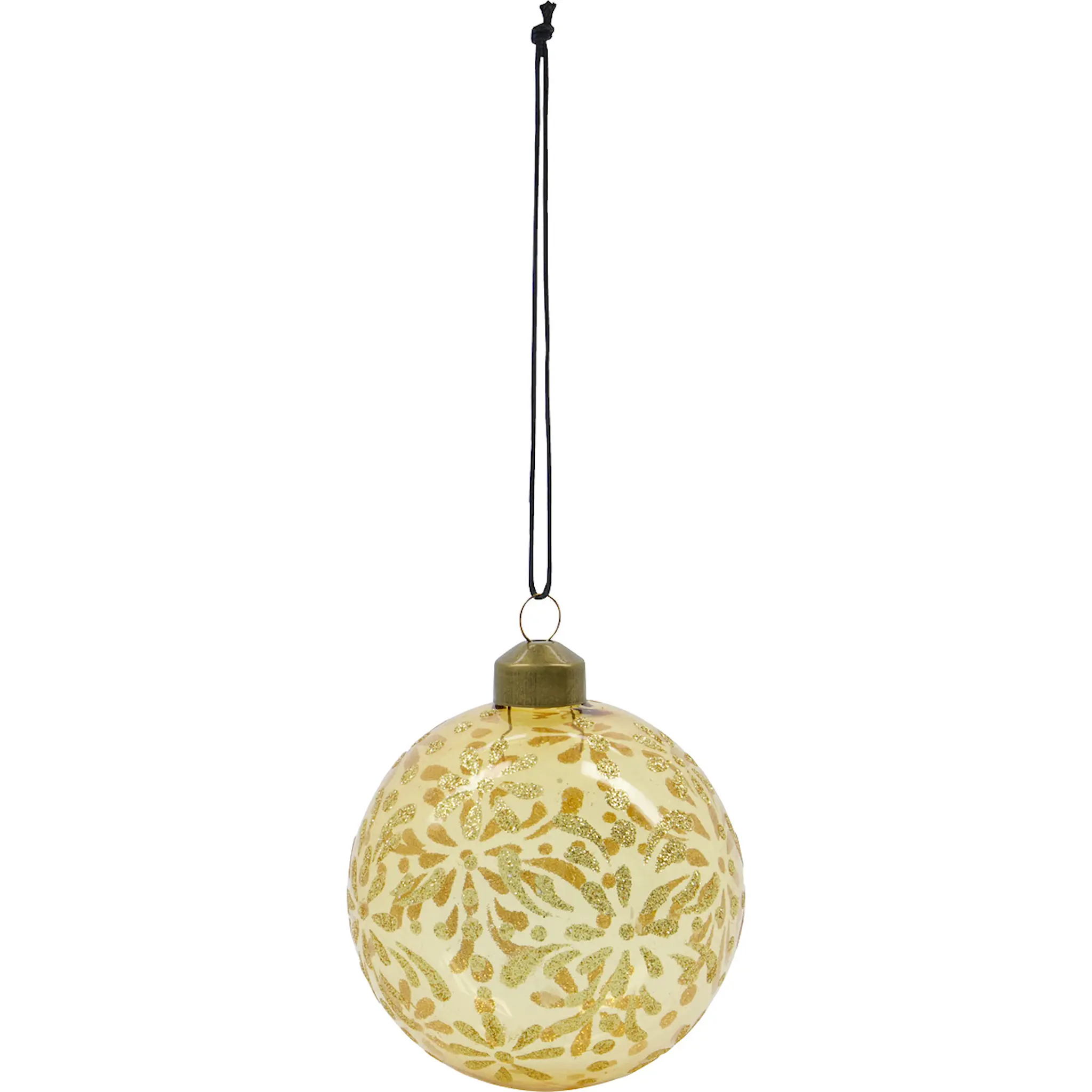 House Doctor Mente Joulupallo 8 cm 4 kpl Kulta