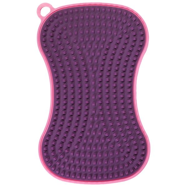 Kochblume Scrubby Puhdistussieni 13,5x8,5 cm Liila