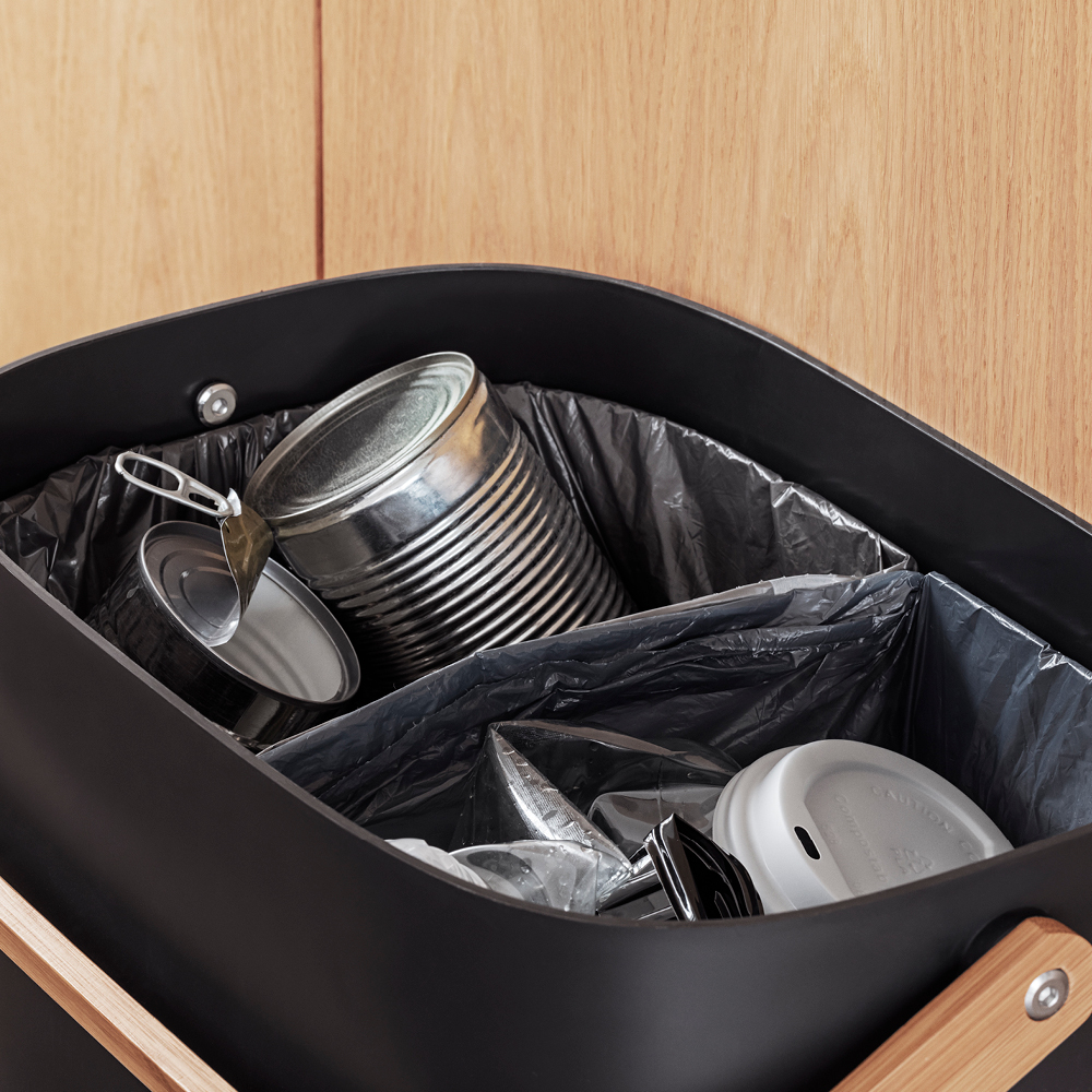 Eva Solo Reflect Jäteastia 33 L Musta