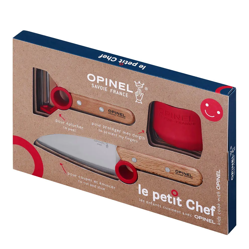 Le Petit Chef Veitsisetti lapselle Punainen