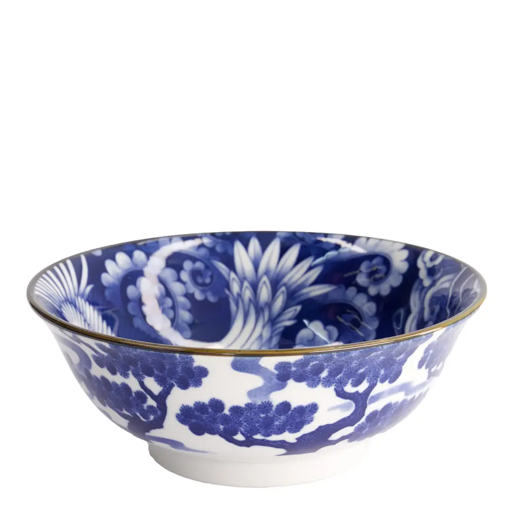 Kulho Crane 20,5 cm Blue/White