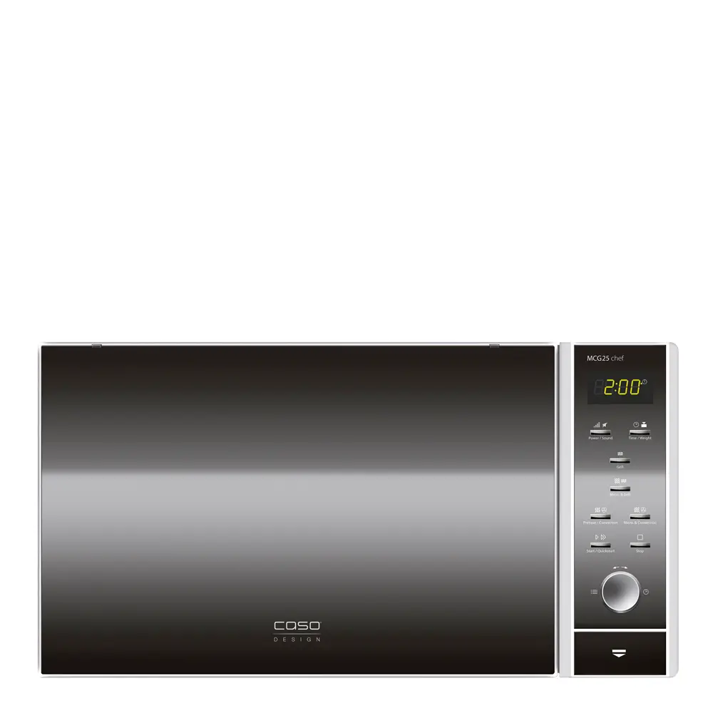 Mikroaaltouuni MCG25 Chef Teräs/Musta