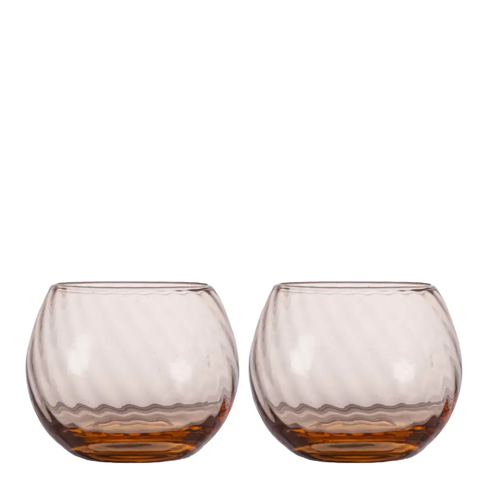 Opacity Juomalasi 22 cl 2 kpl Persikka