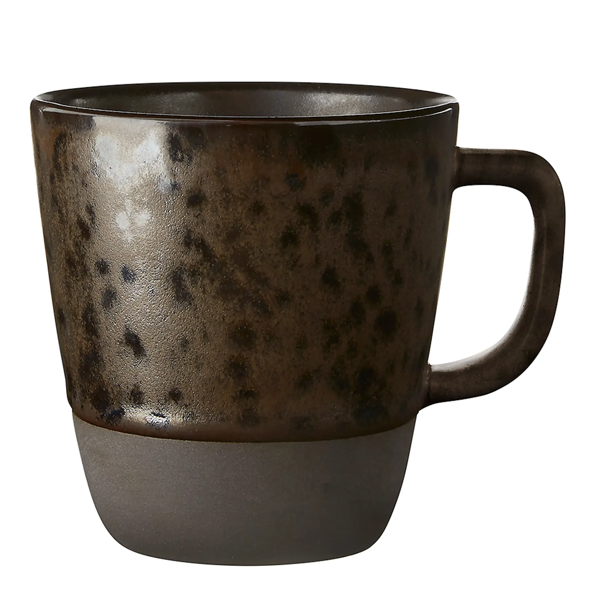 Aida Raw Mugg med öra 35 cl Spotted Brown