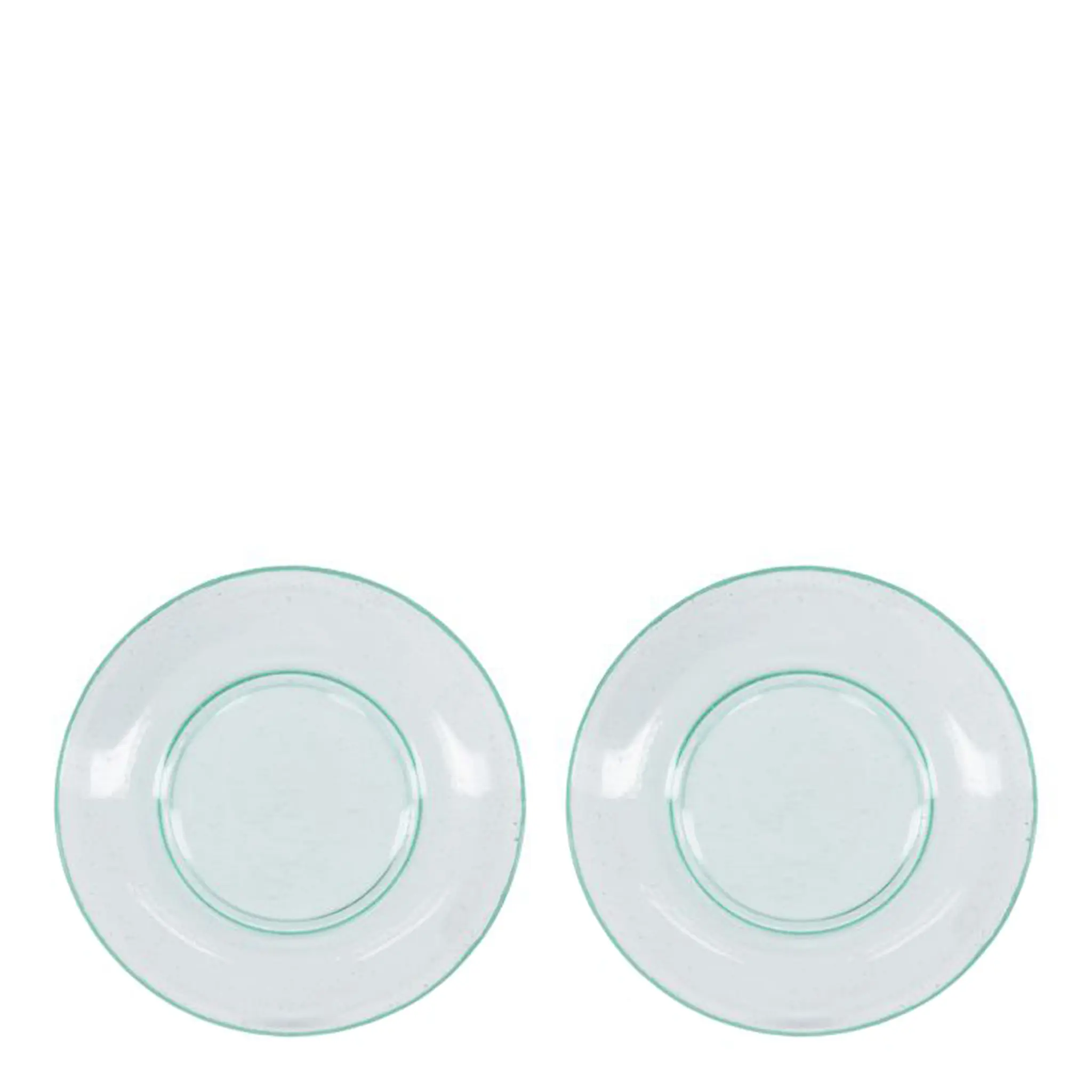 House Doctor Rain Tallrik 21 cm 2-pack Klar