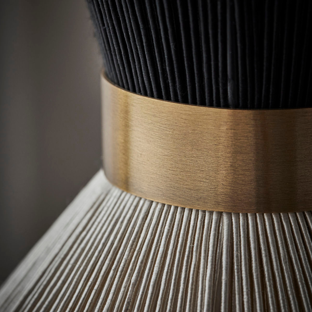 House Doctor Cord Valaisin 20 cm Musta