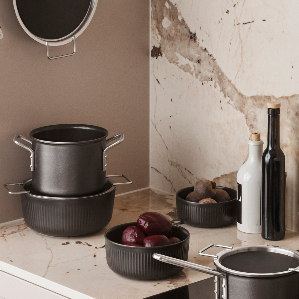 Eva Trio Legio Nova skål 0,5 L 13 cm svart