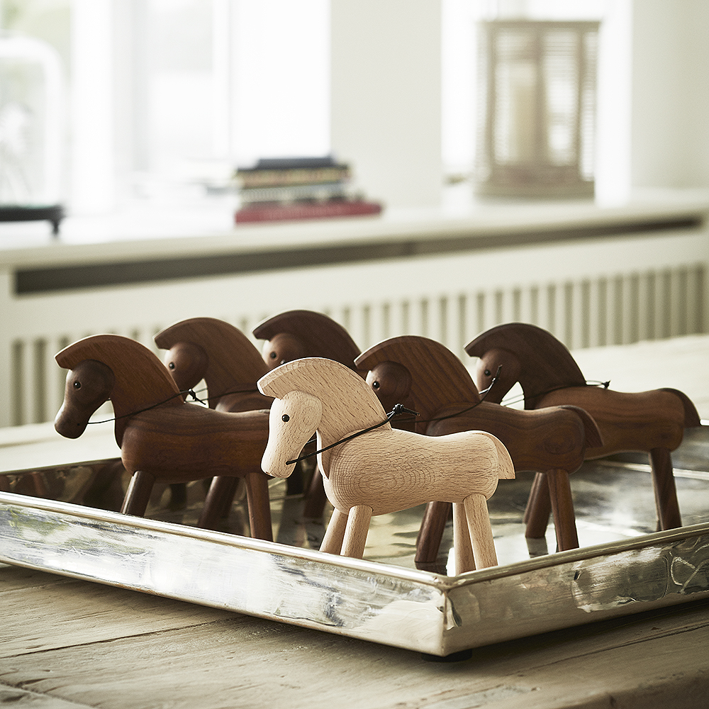 Kay Bojesen Denmark Puinen Hevonen 14 cm Pyökki