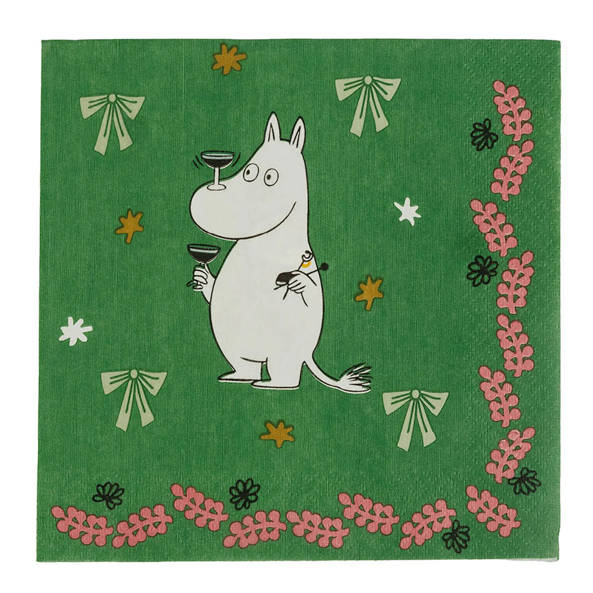 Moomin Arabia Mumin servetter 33x33 cm 20-pack Kärleksgåva
