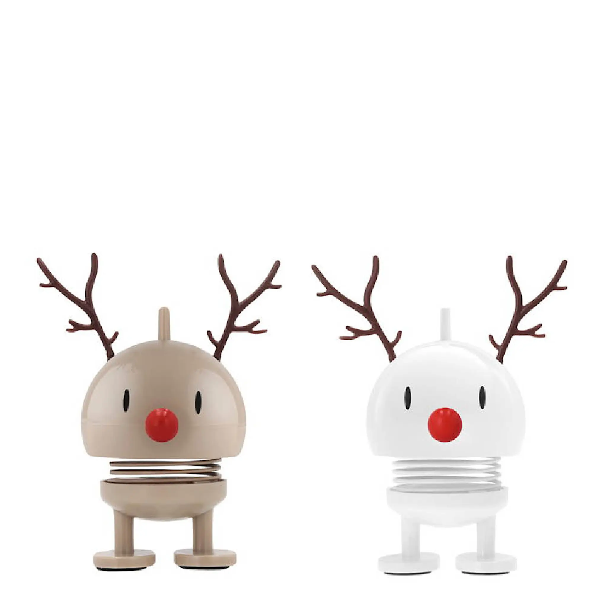Hoptimisten Hoptimist Reindeer Bumble set XS 2 delar latte/white