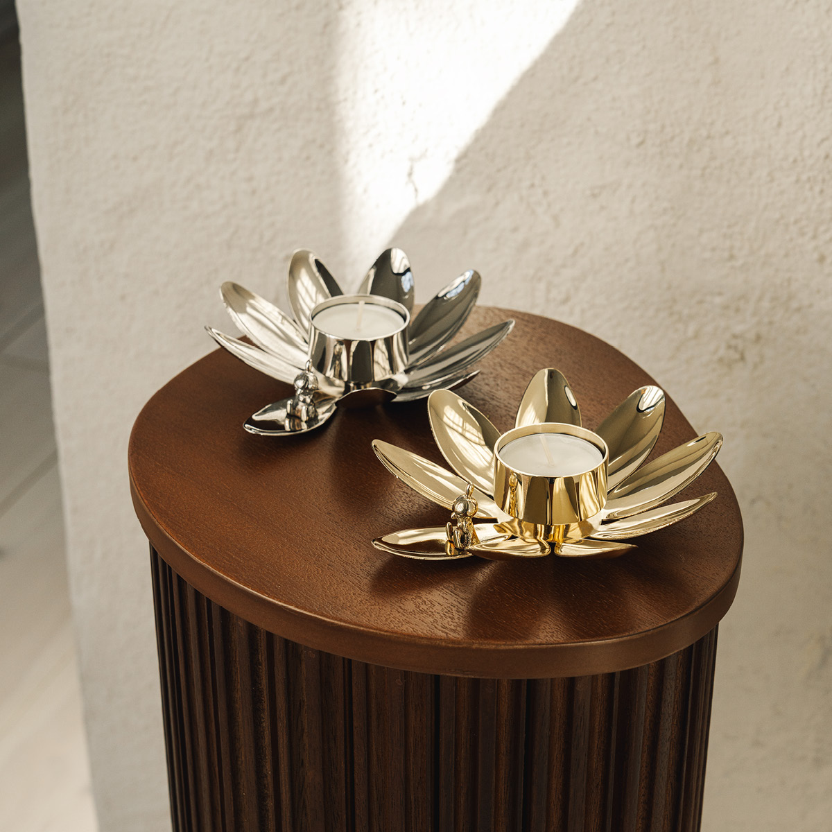 Hilke Hilke x Mumin ljusstake Lilla My förnicklad mässing