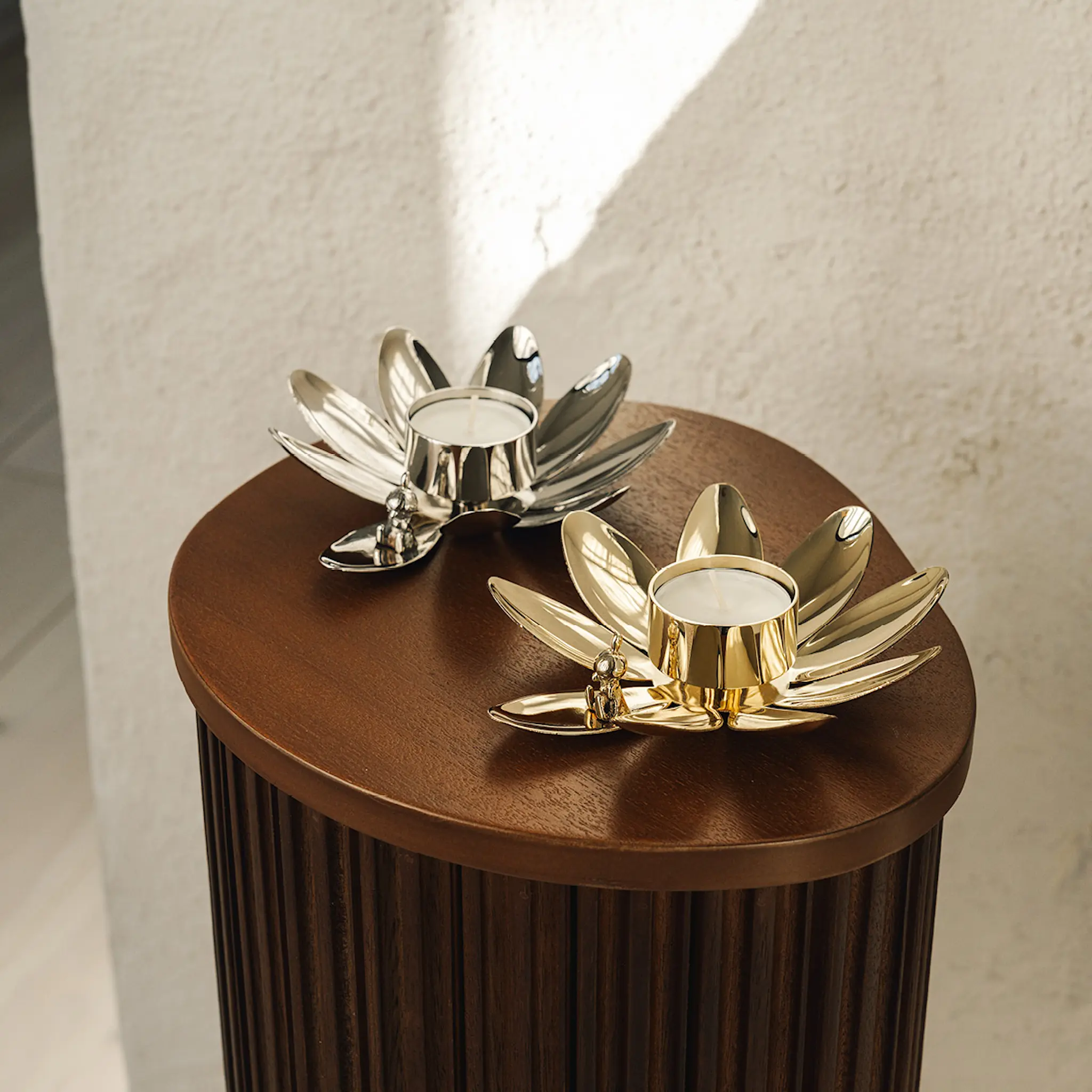 Hilke Hilke x Mumin ljusstake Lilla My förnicklad mässing