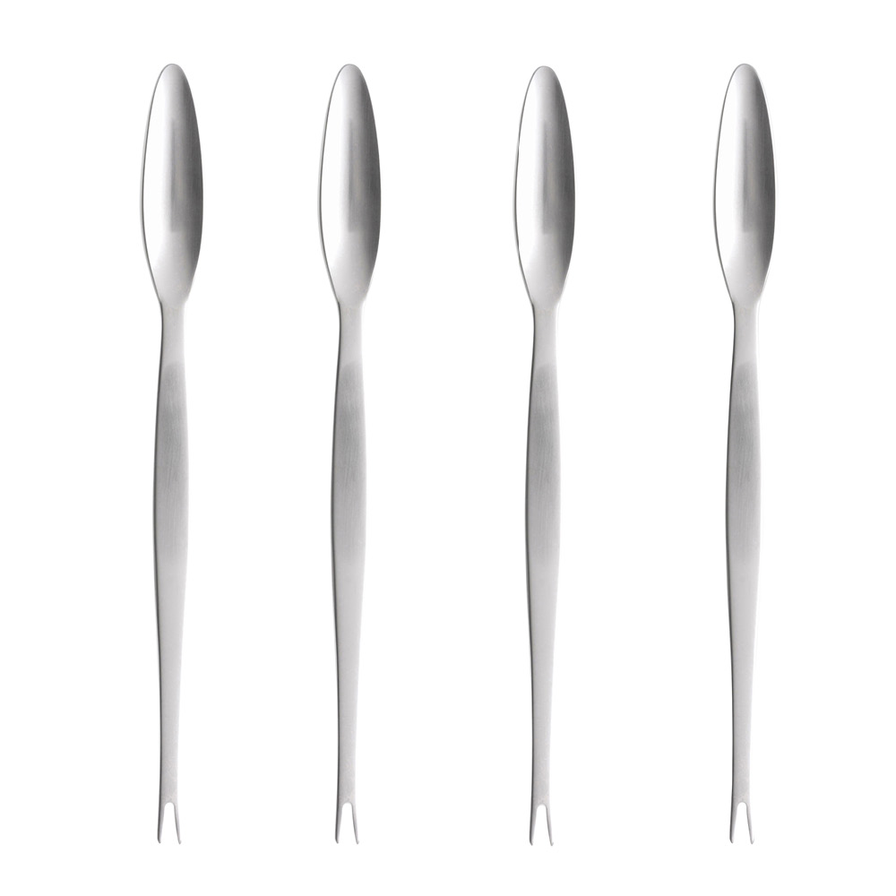 Gense - Focus Steel Äyriäishaarukka 4 kpl