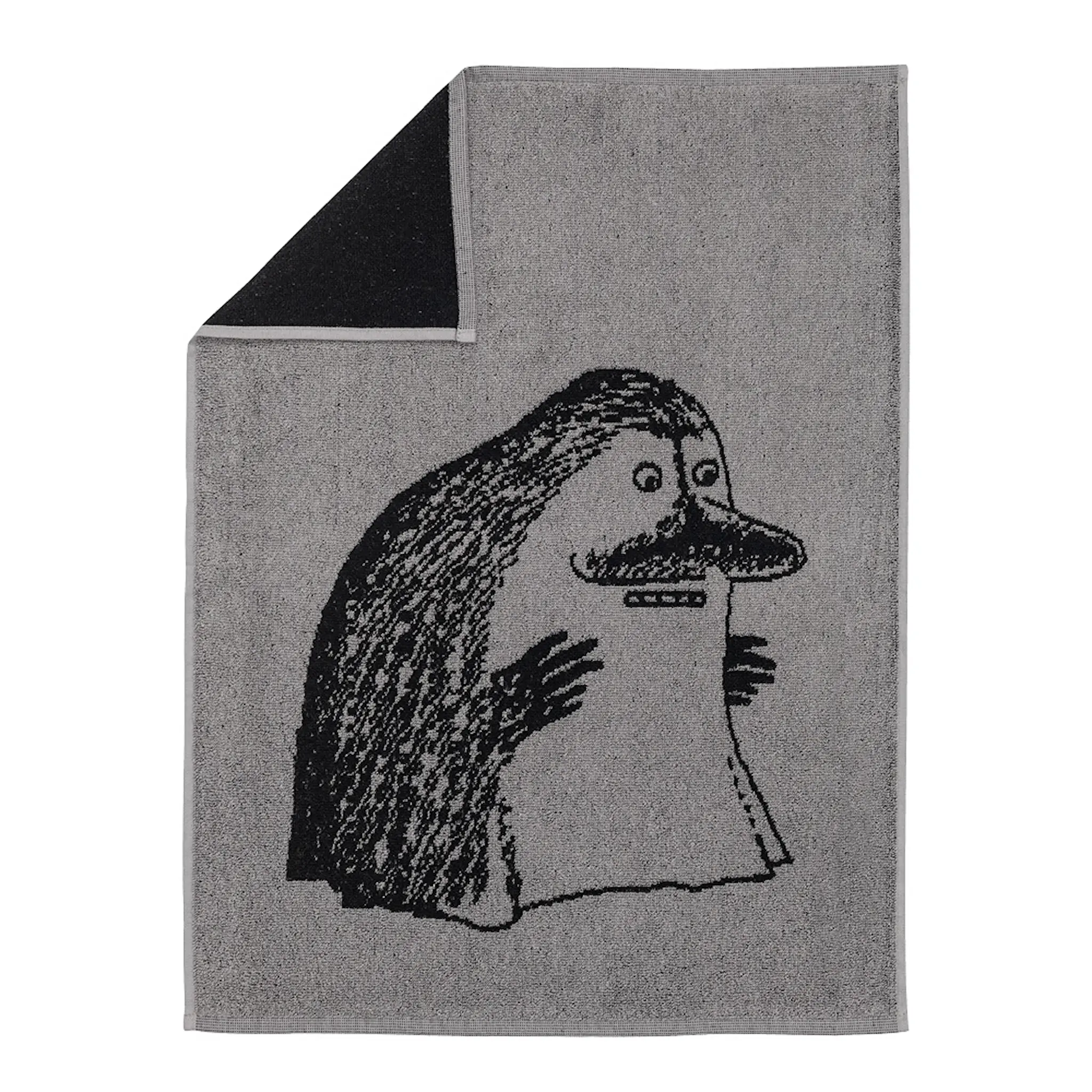 Moomin Arabia Mumin handduk 50x70 cm mårran grå