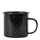 Doris Emaljmugg 38 cl Svart