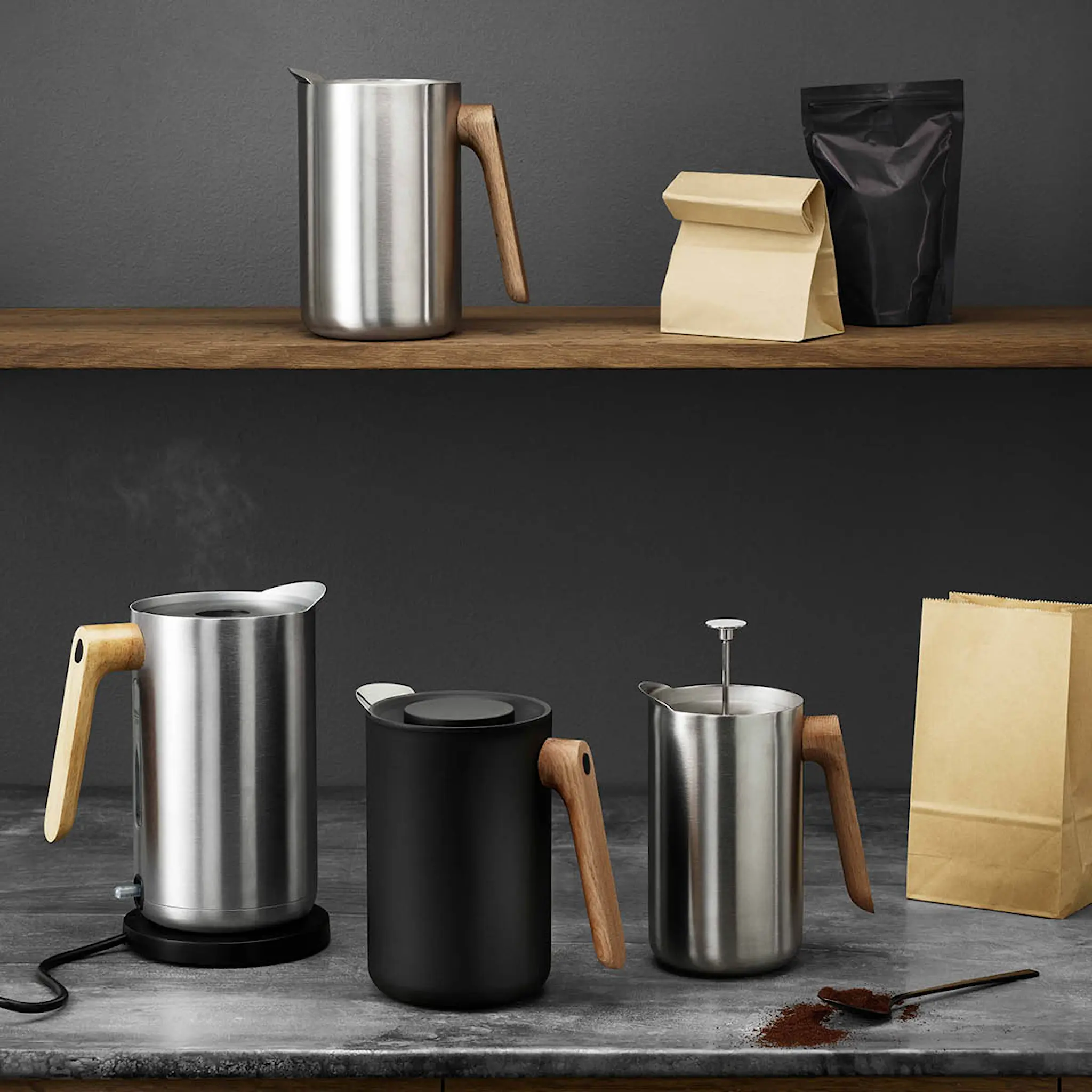 Eva Solo Nordic Kitchen Vattenkokare 1,5 L Rostfri
