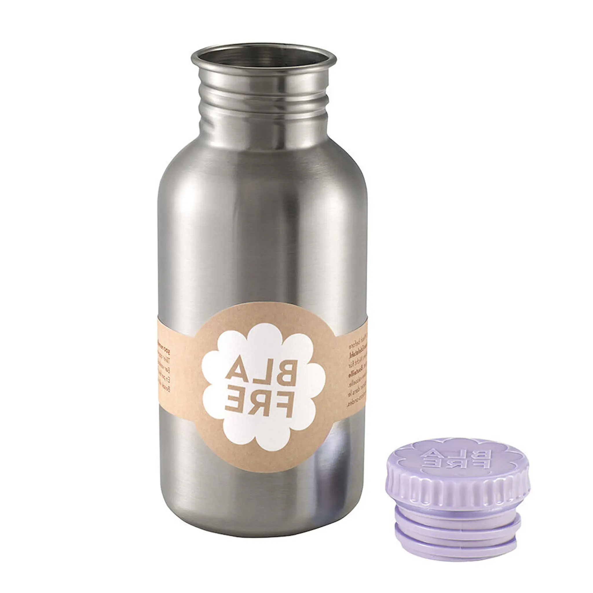 Blafre Stålflaska 500 ml ljuslila