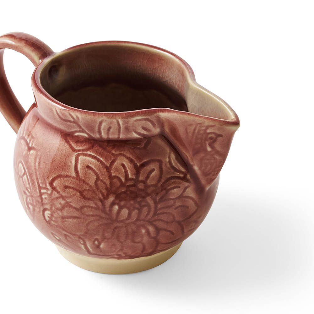 Sthål Arabesque gräddkanna 30 cl old rose