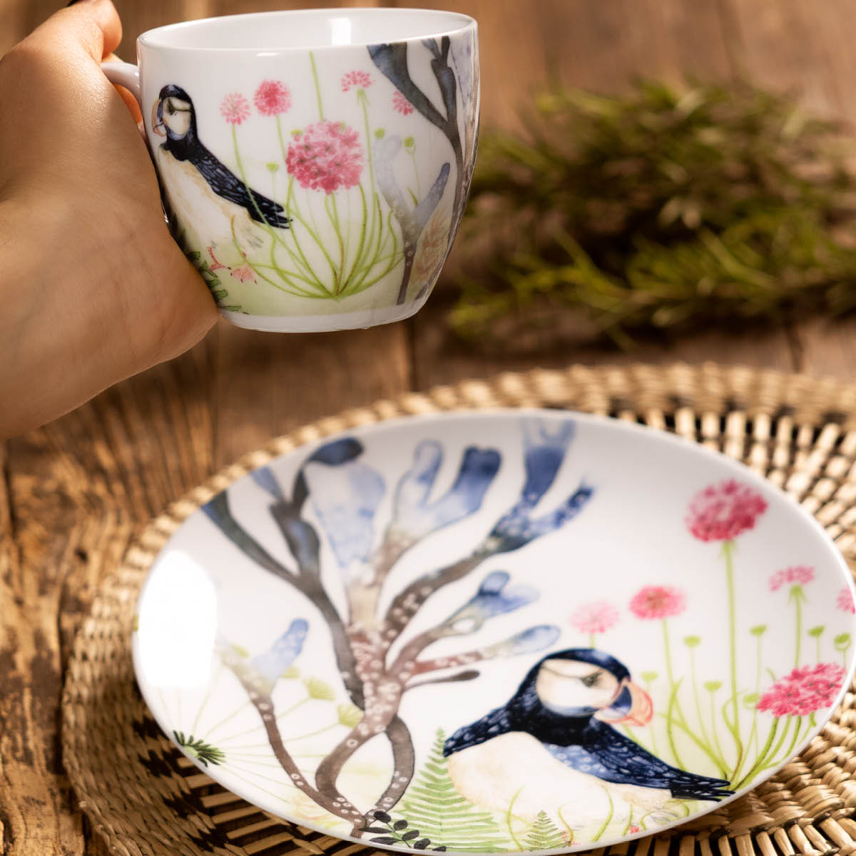 Magnor Florytale Lautanen 21 cm Puffin