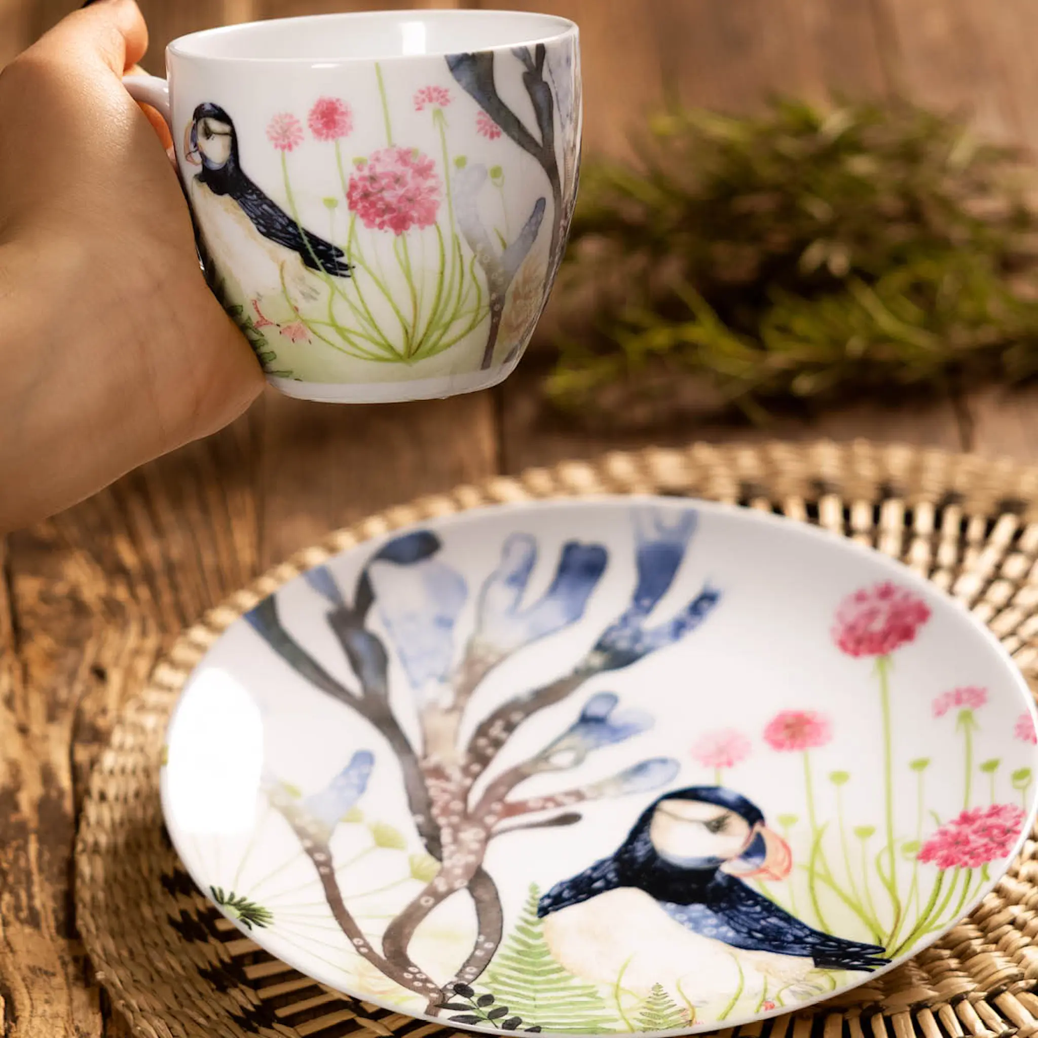 Magnor Florytale Lautanen 21 cm Puffin