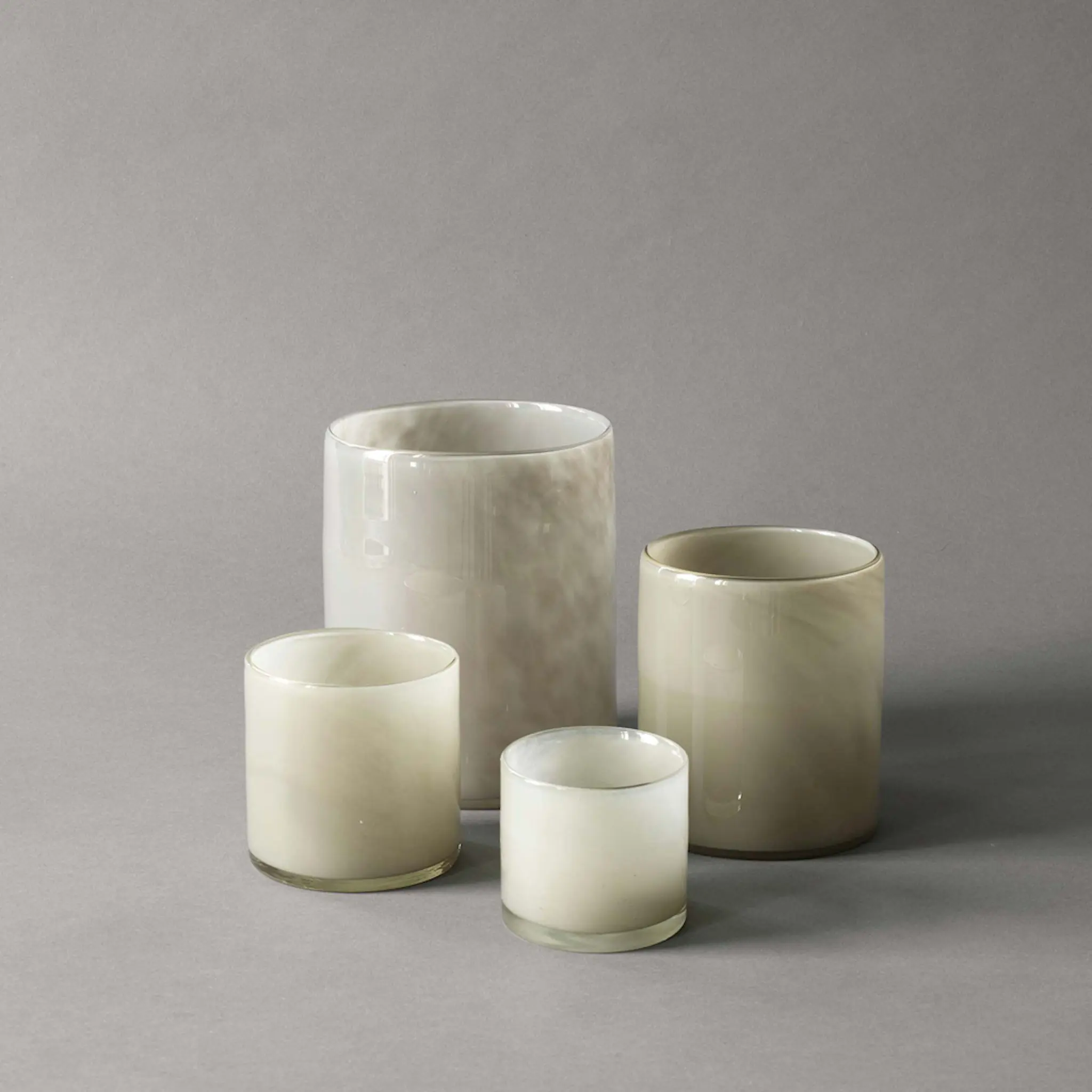 Tell Me More Lyrik Kynttilälyhty 15x18 cm Warm Grey