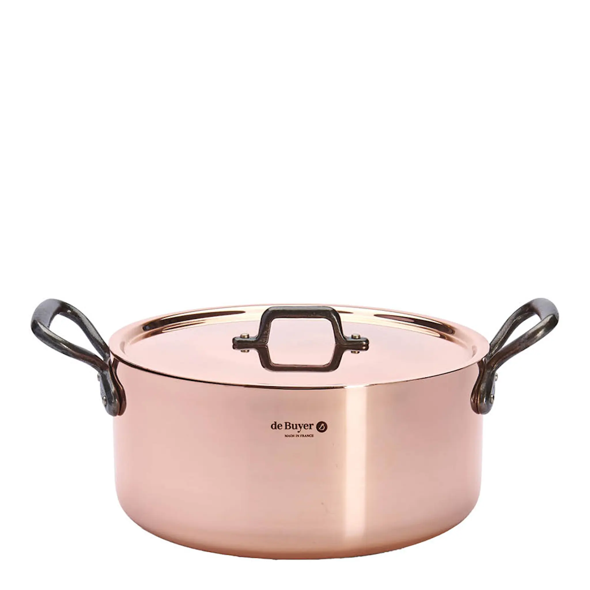 de Buyer Prima Matera Gryta 8 L 28 cm Koppar/Gjutjärn