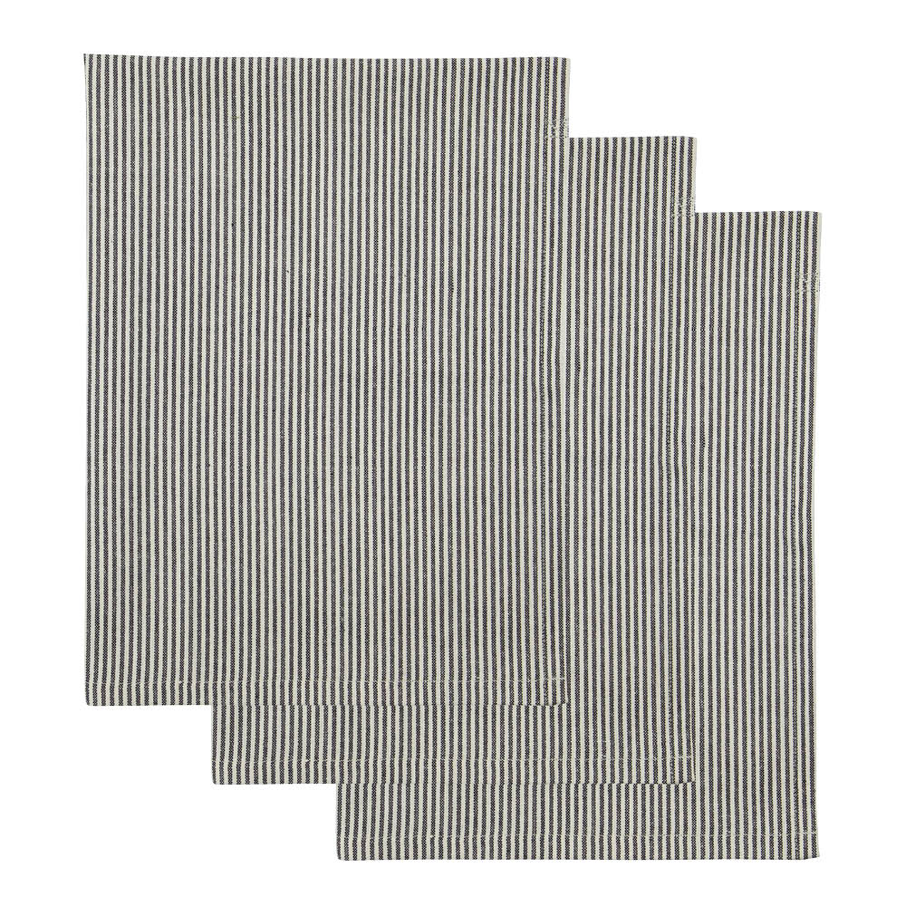 House Doctor Cook kökshandduk 75x55 cm 2-pack mörkgrå