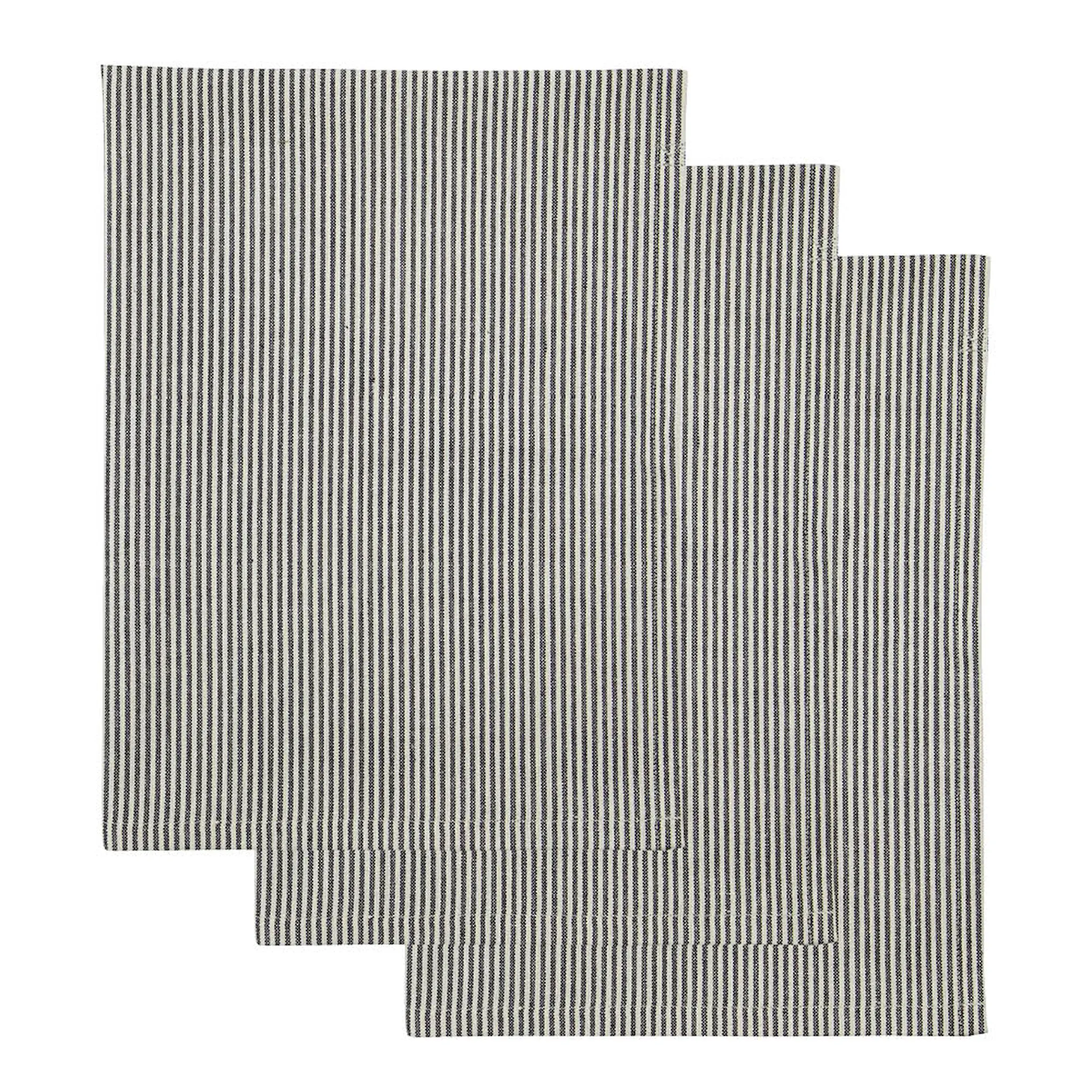 House Doctor Cook kökshandduk 75x55 cm 2-pack mörkgrå