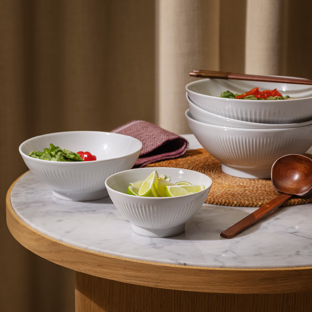 Eva Trio Legio Nova Kulho 13 cm Valkoinen