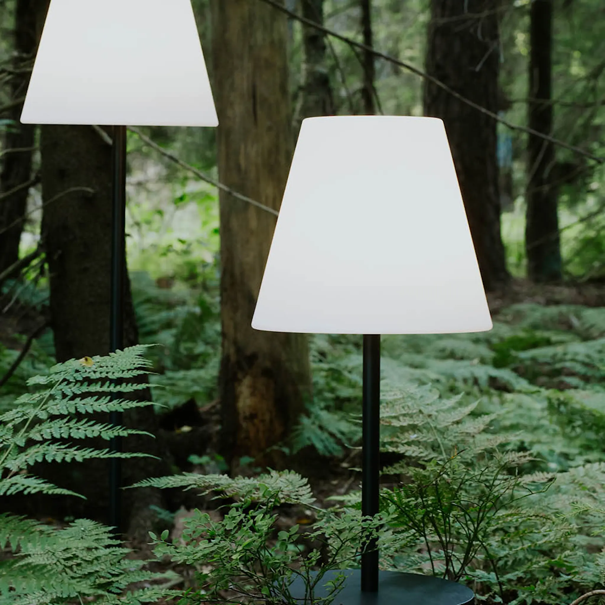 Stiernholm Glow bordslampa 71,5 cm svart/vit