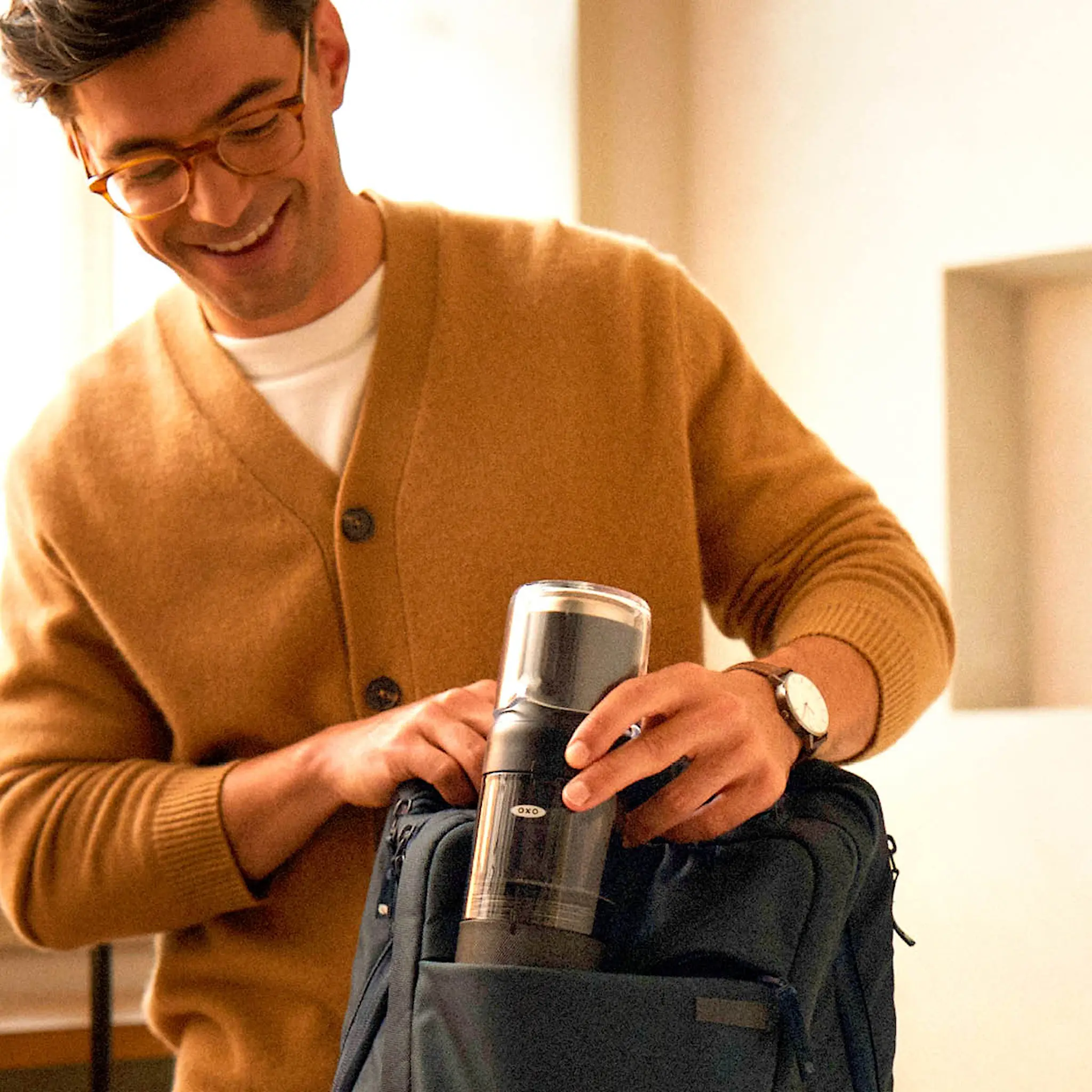 Oxo Brew Rapid Brewer bærbar espressokmaskin svart
