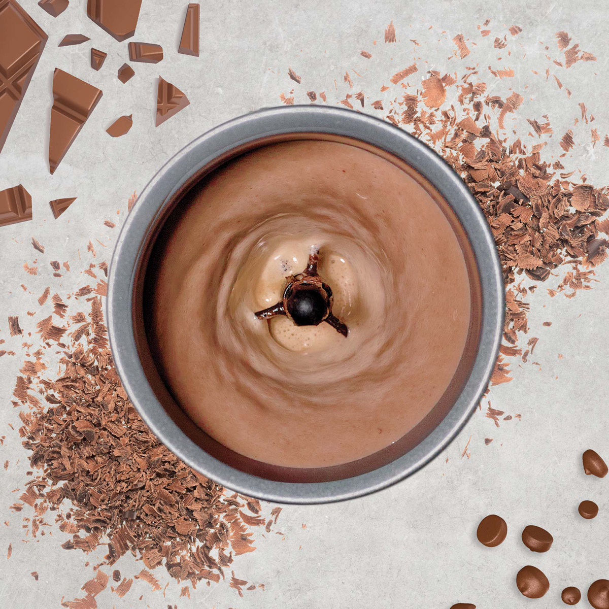 Dualit Maidonvaahdotin suklaatoiminnolla Musta