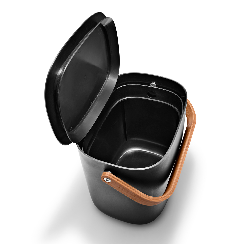 Eva Solo Reflect Jäteastia 6 L Musta