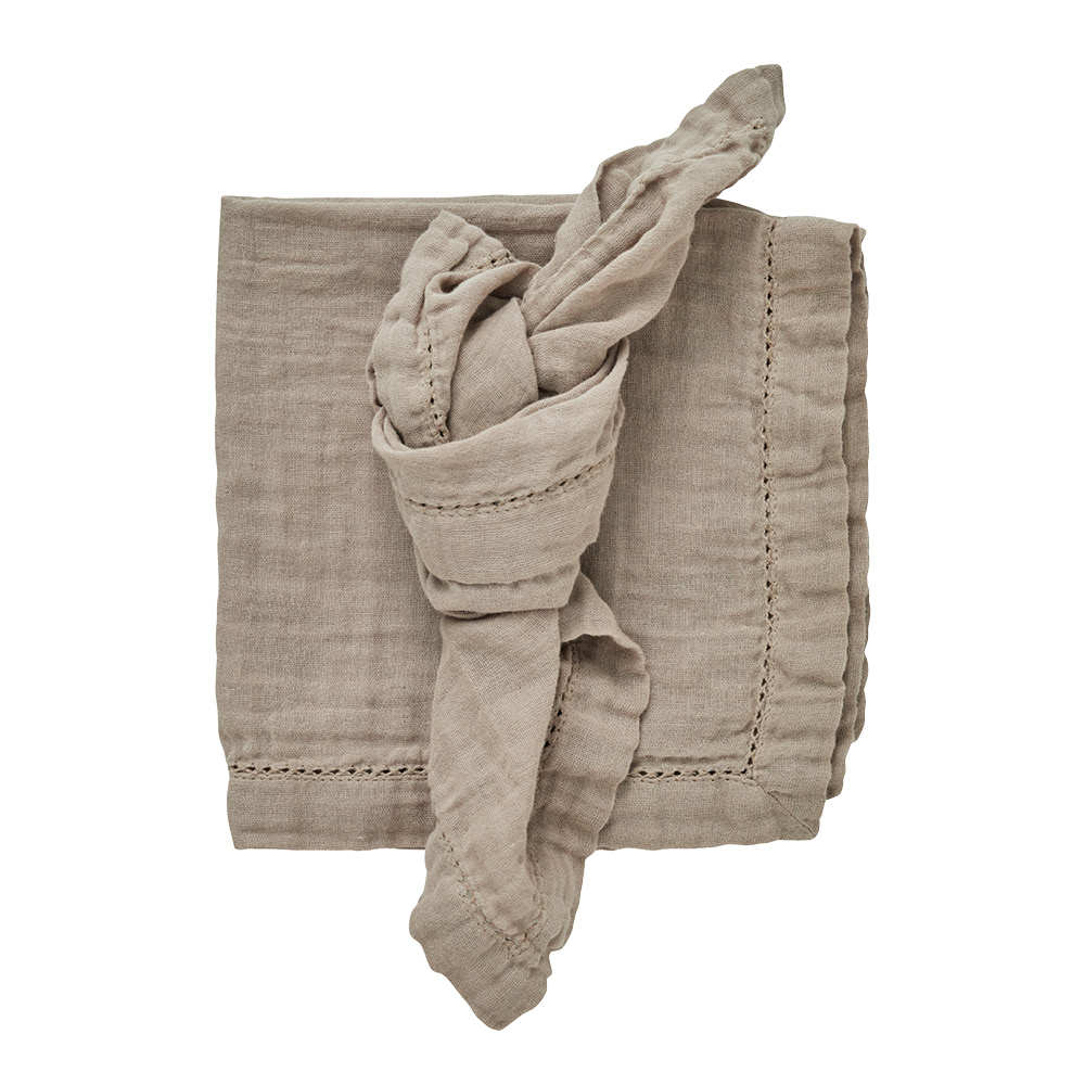 Lene Bjerre Angela tøyserviett 45x45 cm sand