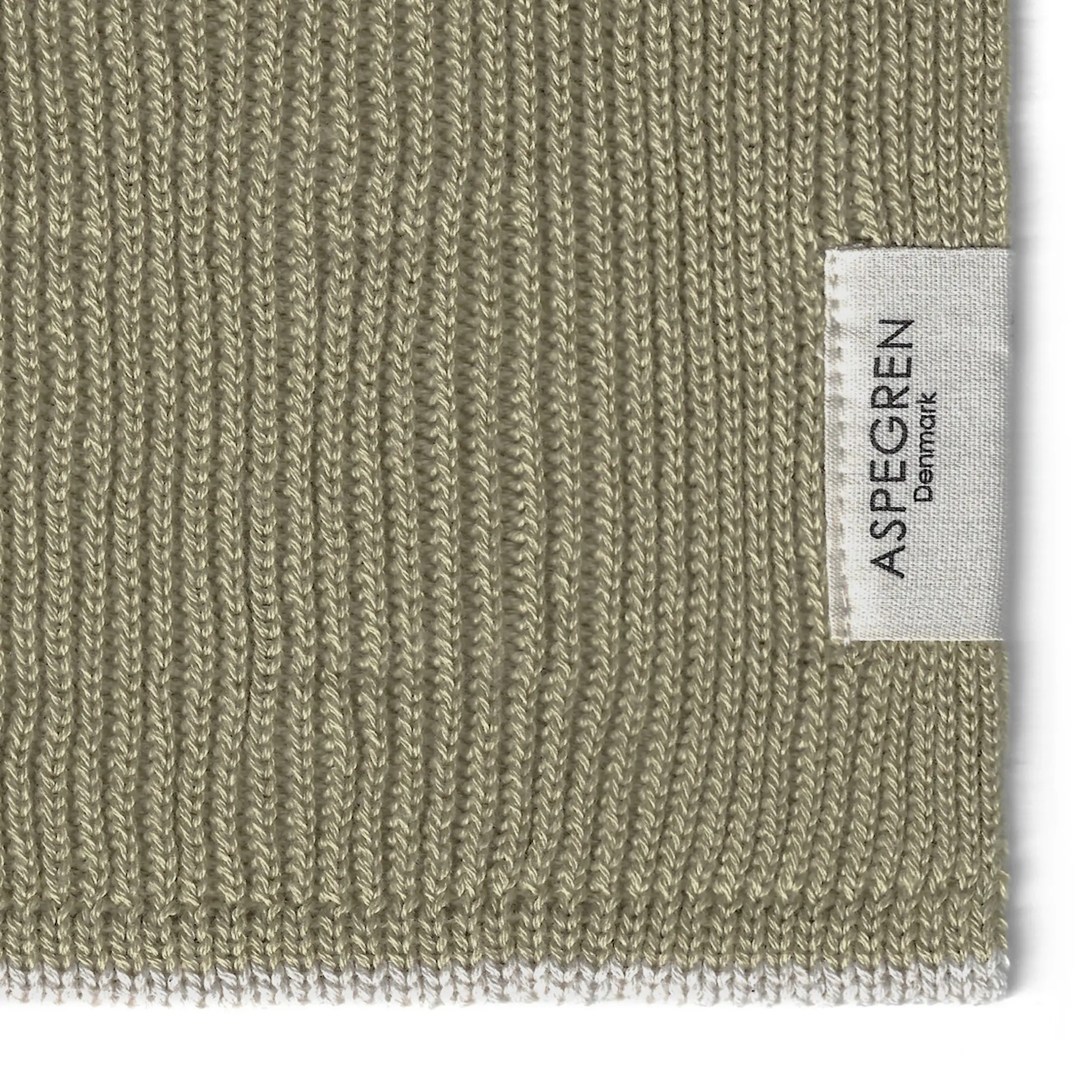 Aspegren Ripple disktrasa stickad 26x26 cm pampas