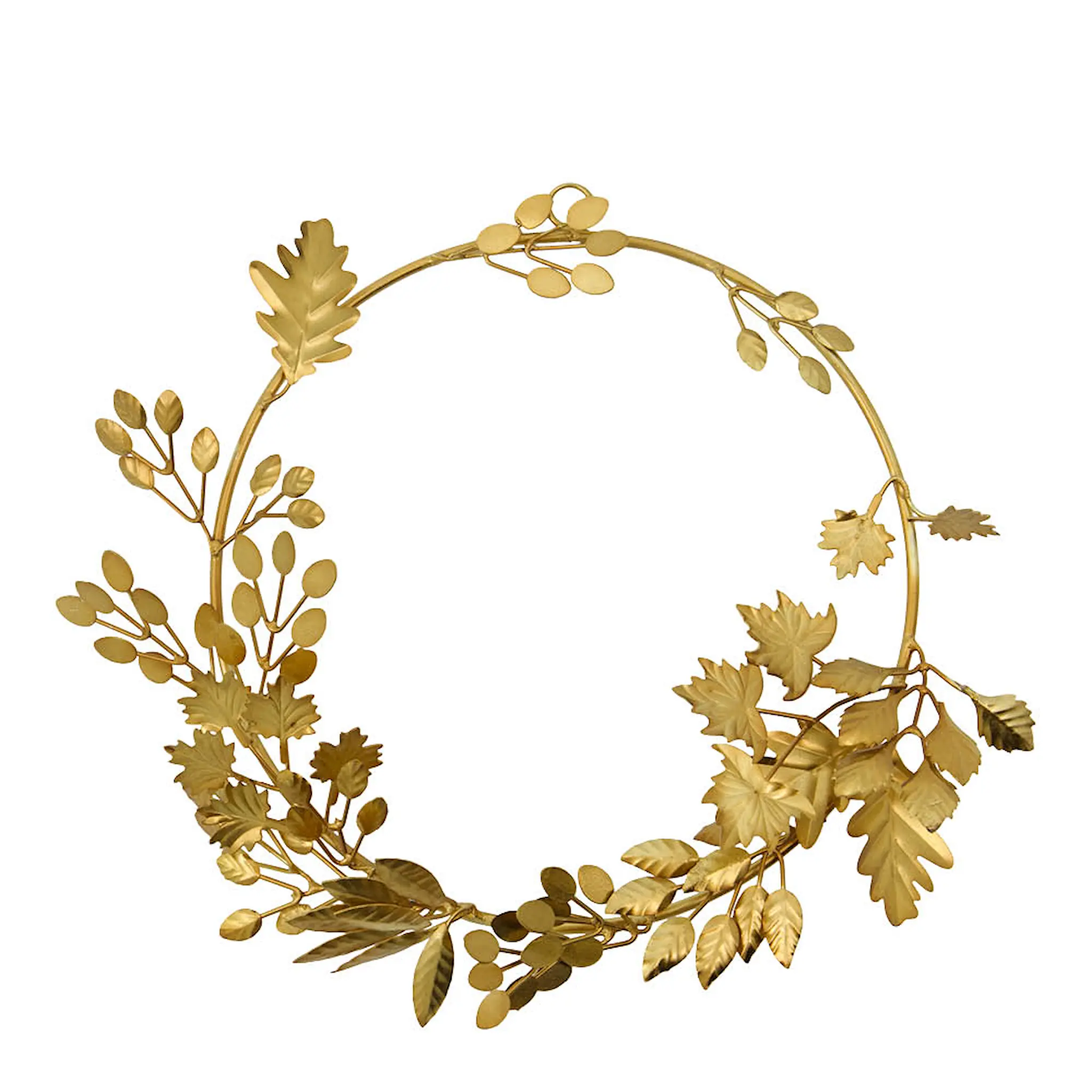 House Doctor Mix Kranssi 21 cm Antiikki kulta